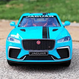 [TOY] 1:24 Jaguar 2016 F-PACE ブルー モデルカー Die-Cast