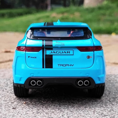 [TOY] 1:24 Jaguar 2016 F-PACE Blue Model Car Die-Cast