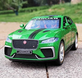 [TOY] 1:24 Jaguar 2016 F-PACE グリーン モデルカー Die-Cast