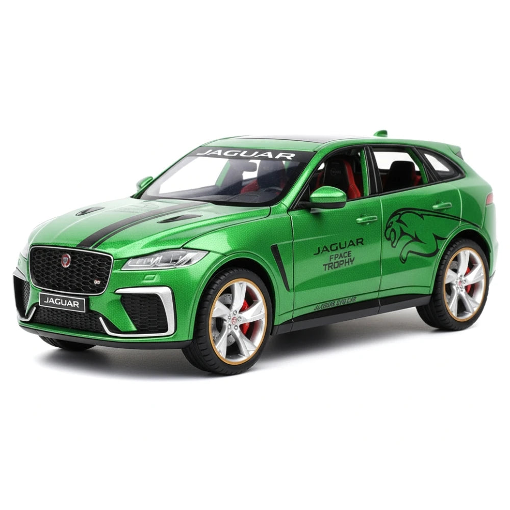 [TOY] 1:24 Jaguar 2016 F-PACE Green Model Car Die-Cast