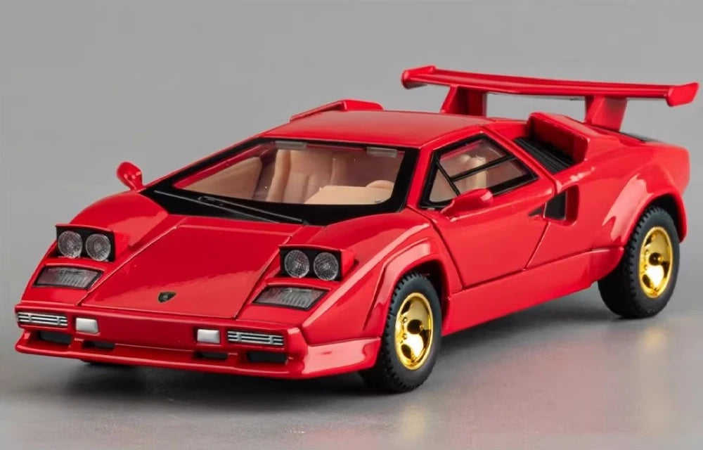 [TOY] 1:24 Lamborghini 1988 Countach LP5000 QV Red Model Car Die-Cast