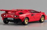 [TOY] 1:24 Lamborghini 1988 Countach LP5000 QV Red Model Car Die-Cast