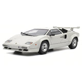 [TOY] 1:24 Lamborghini 1988 Countach LP5000 QV White Model Car Die-Cast