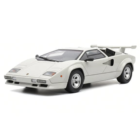 [TOY] 1:24 Lamborghini 1988 Countach LP5000 QV White Model Car Die-Cast