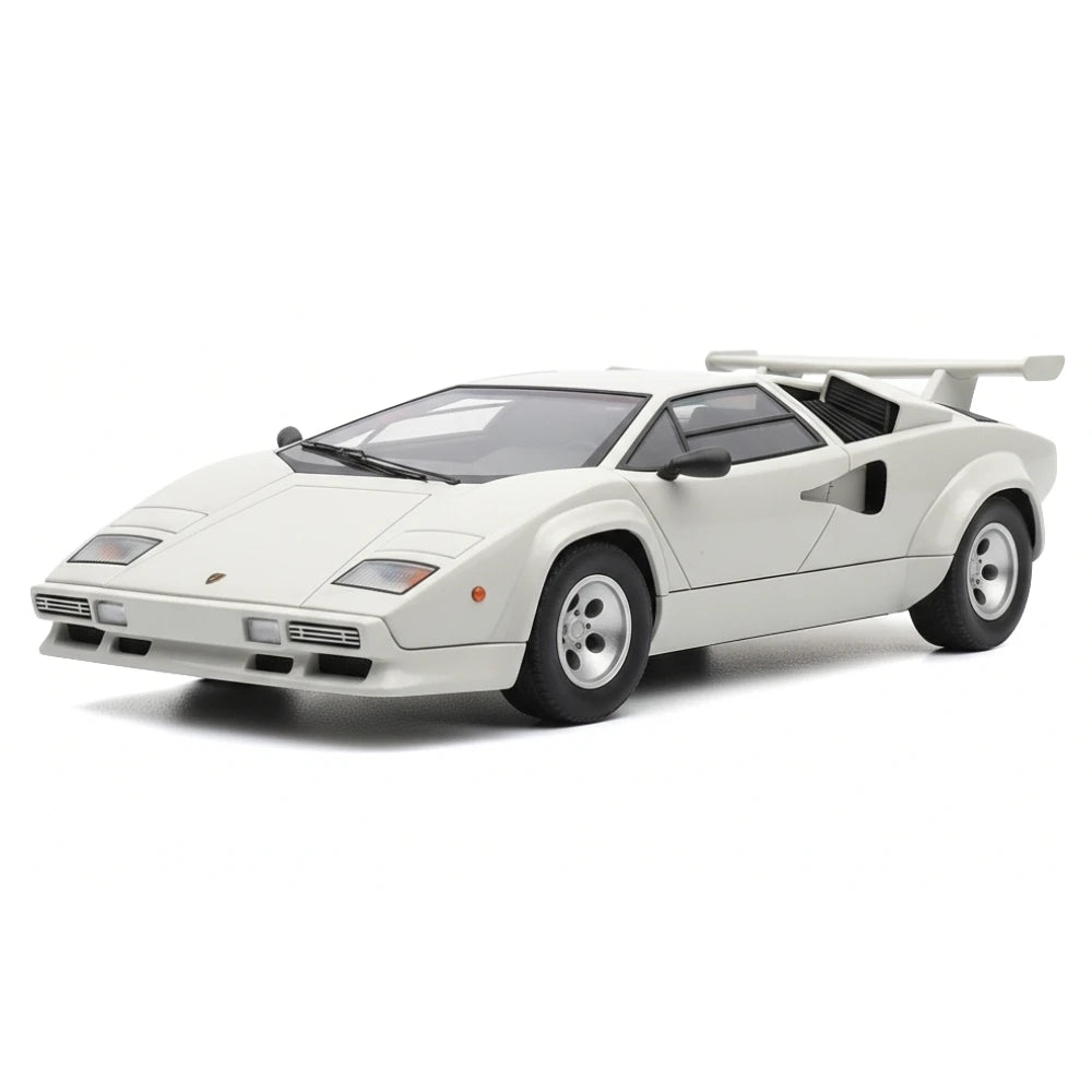 [TOY] 1:24 Lamborghini 1988 Countach LP5000 QV White Model Car Die-Cast