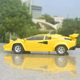 [TOY] 1:24 Lamborghini 1988 Countach LP5000 QV Yellow Model Car Die-Cast