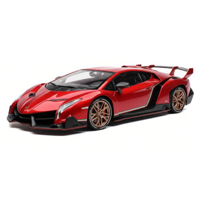 [TOY] 1:24 Lamborghini 2013 Veneno rosso modellino di auto Die-Cast