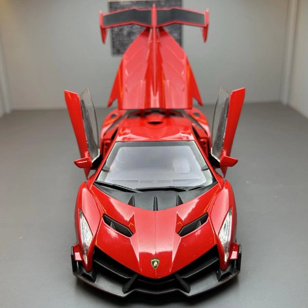 [TOY] 1:24 Lamborghini 2013 Veneno Red Model Car Die-Cast