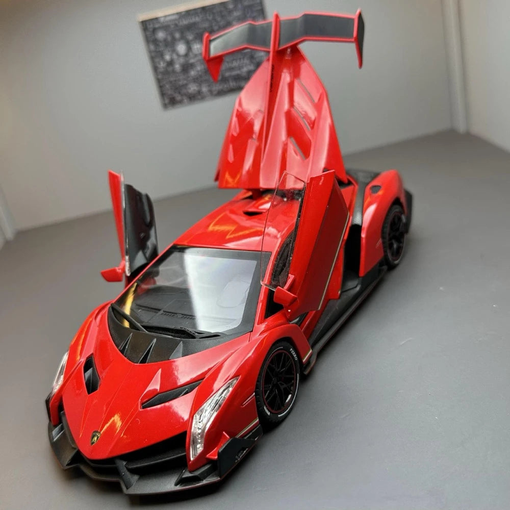 [TOY] 1:24 Lamborghini 2013 Veneno Red Model Car Die-Cast