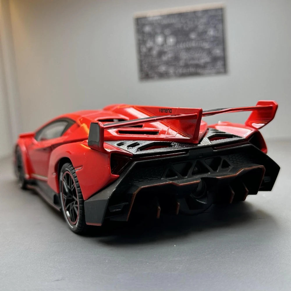 [TOY] 1:24 Lamborghini 2013 Veneno Red Model Car Die-Cast