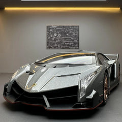 [TOY] 1:24 Lamborghini 2013 Veneno Silver Model Car Die-Cast