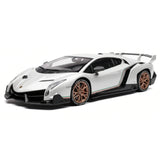 [TOY] 1:24 Lamborghini 2013 Veneno White Model Car Die-Cast