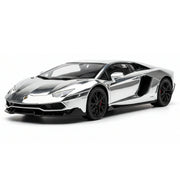 Lamborghini 2017 Centenario LP770-4 argento 1:24 – modellino auto in metallo pressofuso da esposizione