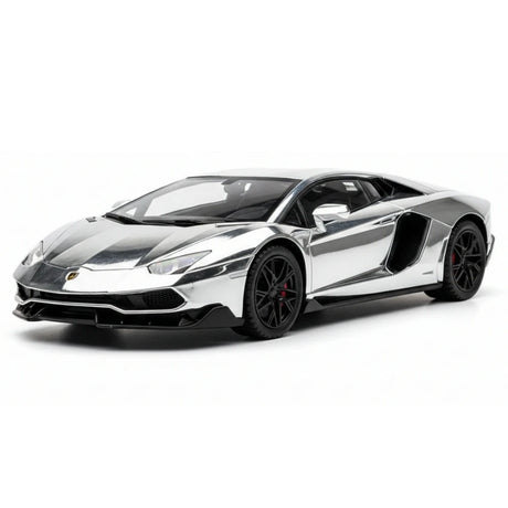Lamborghini 2017 Centenario LP770-4 Silver 1:24 – model wyświetlacza odlewany z odlewu