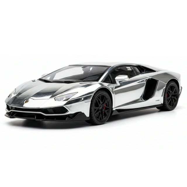[TOY] 1:24 Lamborghini 2017 Centenario LP770-4 Silver Model Car Die-Cast