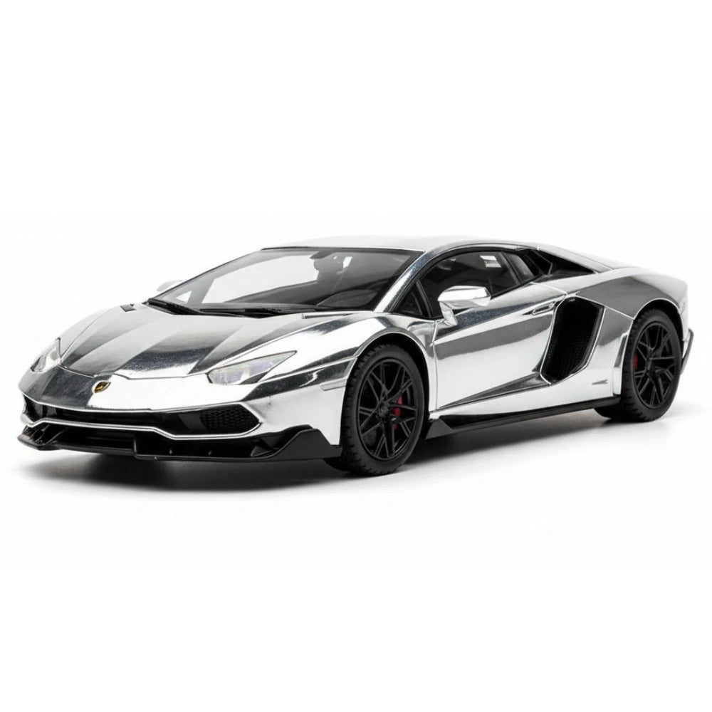 [TOY] 1:24 Lamborghini 2017 Centenario LP770-4 Silver Model Car Die-Cast