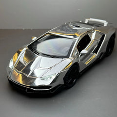 [TOY] 1:24 Lamborghini 2017 Centenario LP770-4 Silver Model Car Die-Cast