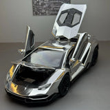 [TOY] 1:24 Lamborghini 2017 Centenario LP770-4 Silver Model Car Die-Cast