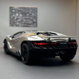 [TOY] 1:24 Lamborghini 2017 Centenario LP770-4 Silver Model Car Die-Cast