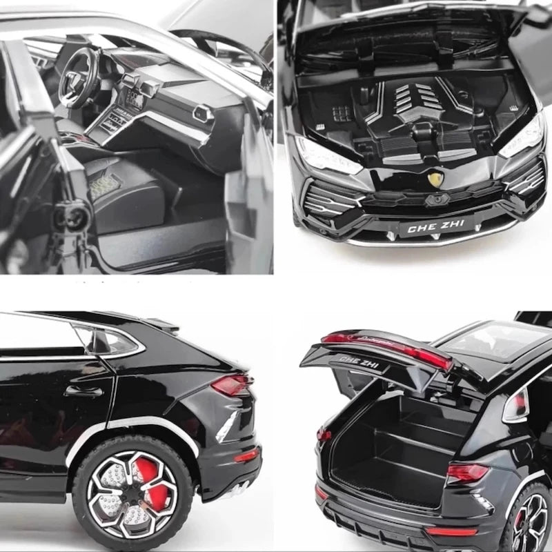 [TOY] 1:24 Lamborghini 2017 Urus Black Model Car Die-Cast