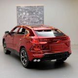 Lamborghini 2017 Urus Czerwony 1:24 – Model wyświetlacza odlewany z metalu