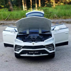 [TOY] 1:24 Lamborghini 2017 Urus White Model Car Die-Cast