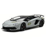 [TOY] 1:24 Lamborghini 2018 Aventador LP770-4 SVJ Gray Model Car Die-Cast