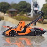 [TOY] 1:24 Lamborghini 2020 Essenza SCV12 Orange Model Car Die-Cast