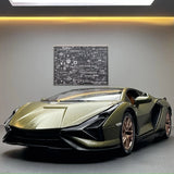 [TOY] 1:24 Lamborghini 2020 Sian FKP 37 grön modellbil Die-Cast