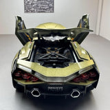 [TOY] 1:24 Lamborghini 2020 Sian FKP 37 grön modellbil Die-Cast
