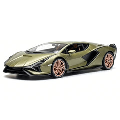 [TOY] 1:24 Lamborghini 2020 Sian FKP 37 verde modellino di auto Die-Cast
