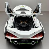 [TOY] 1:24 Lamborghini 2020 Sian FKP 37 blanc voiture miniature Die-Cast