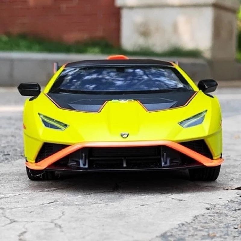 [TOY] 1:24 Lamborghini 2023 Huracan STO Green Model Car Die-Cast