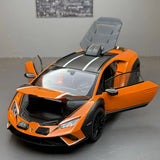 [TOY] 1:24 Lamborghini 2023 Huracan Sterrato arancione modellino di auto Die-Cast