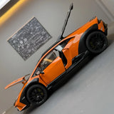 [TOY] 1:24 Lamborghini 2023 Huracan Sterrato arancione modellino di auto Die-Cast