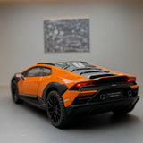 [TOY] 1:24 Lamborghini 2023 Huracan Sterrato arancione modellino di auto Die-Cast