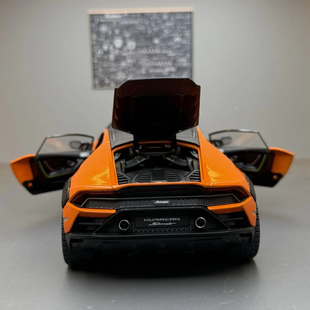 [TOY] 1:24 Lamborghini 2023 Huracan Sterrato Orange Model Car Die-Cast