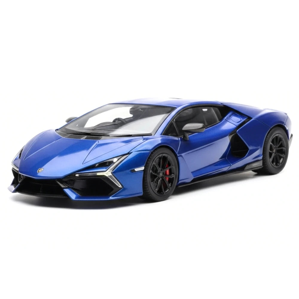 [TOY] 1:24 Lamborghini 2023 Revuelto blu modellino di auto Die-Cast
