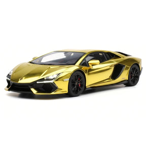 [TOY] 1:24 Lamborghini 2023 Revuelto goud modelauto Die-Cast