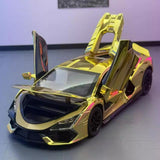 [TOY] 1:24 Lamborghini 2023 Revuelto goud modelauto Die-Cast