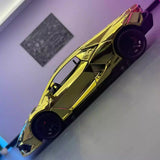 [TOY] 1:24 Lamborghini 2023 Revuelto goud modelauto Die-Cast