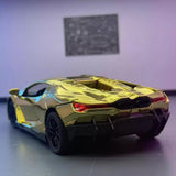 [TOY] 1:24 Lamborghini 2023 Revuelto goud modelauto Die-Cast