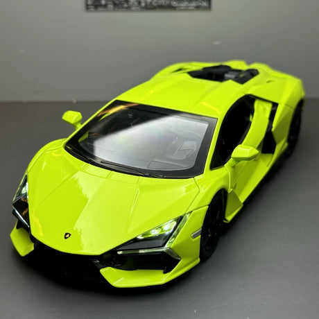 [TOY] 1:24 Lamborghini 2023 Revuelto Green Model Car Die-Cast