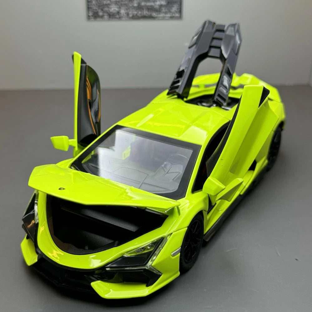 [TOY] 1:24 Lamborghini 2023 Revuelto Green Model Car Die-Cast