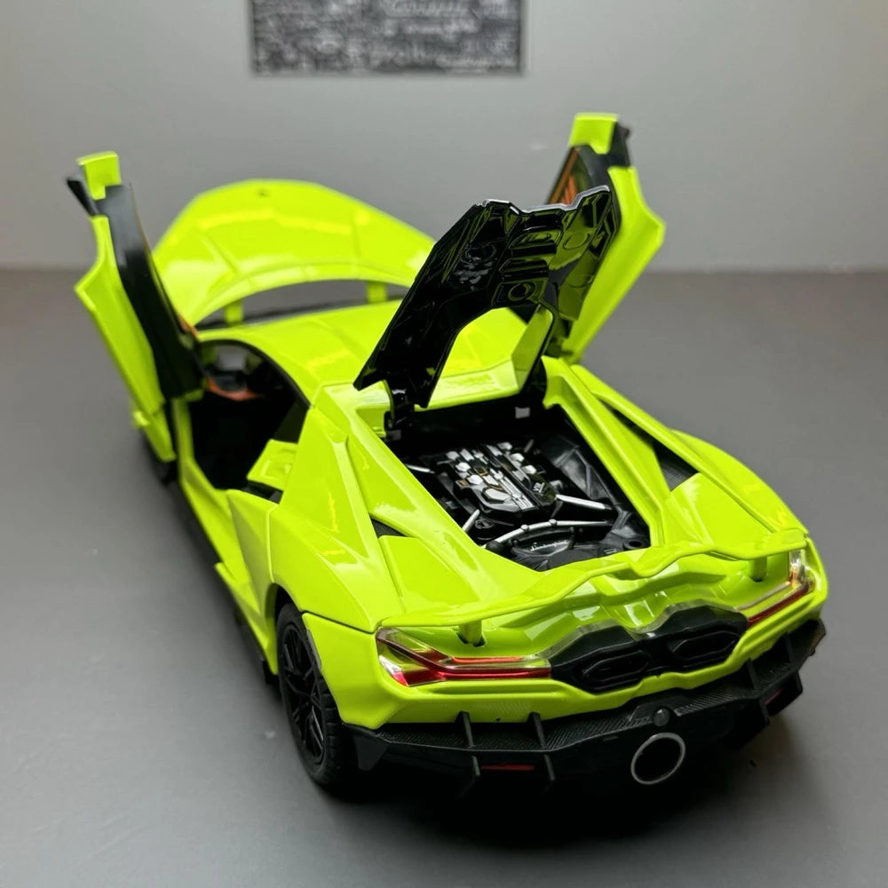 [TOY] 1:24 Lamborghini 2023 Revuelto Green Model Car Die-Cast