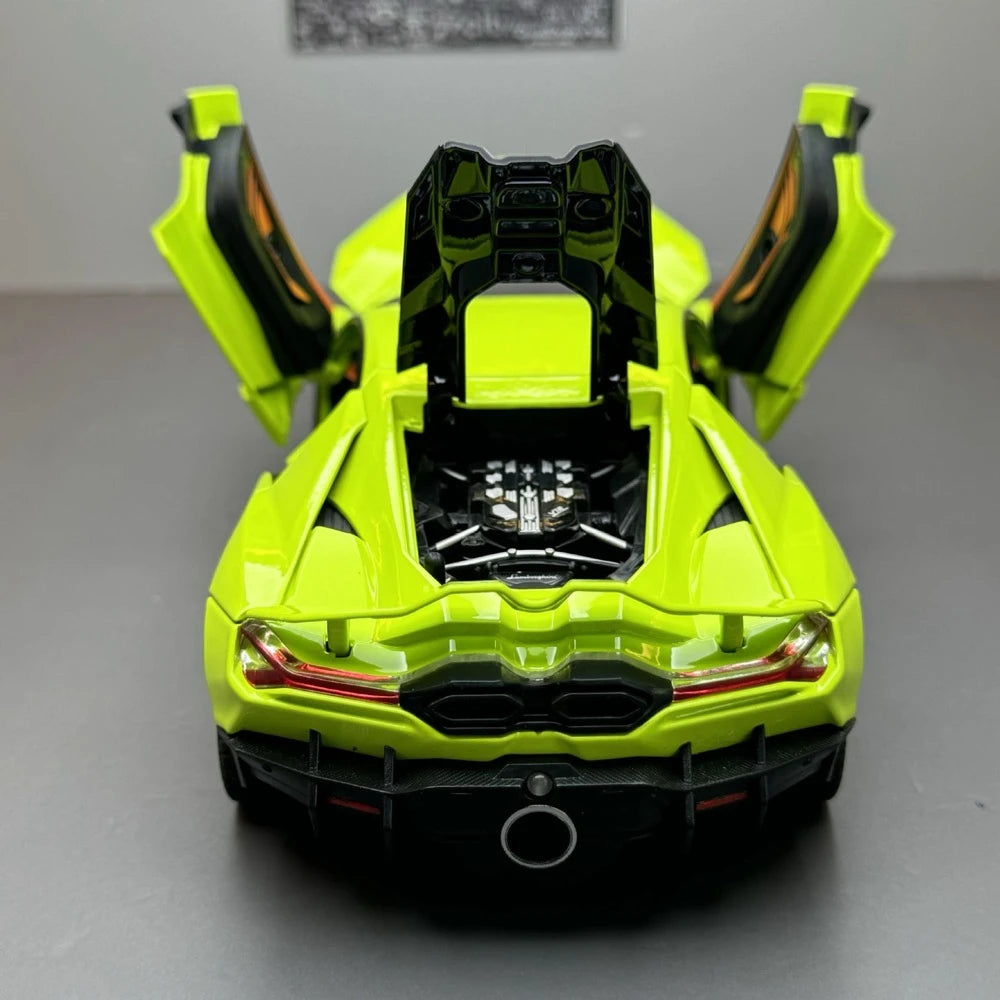 [TOY] 1:24 Lamborghini 2023 Revuelto Green Model Car Die-Cast