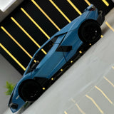 [TOY] 1:24 Lamborghini 2023 Revuelto Matte Blue Model Car Die-Cast