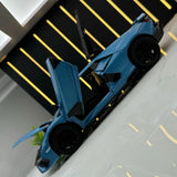 [TOY] 1:24 Lamborghini 2023 Revuelto Matte Blue Model Car Die-Cast