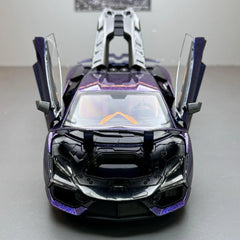 [TOY] 1:24 Lamborghini 2023 Revuelto Purple Model Car Die-Cast