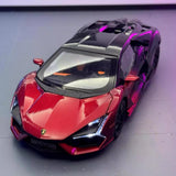 [TOY] 1:24 Lamborghini 2023 Revuelto Red Black Model Car Die-Cast